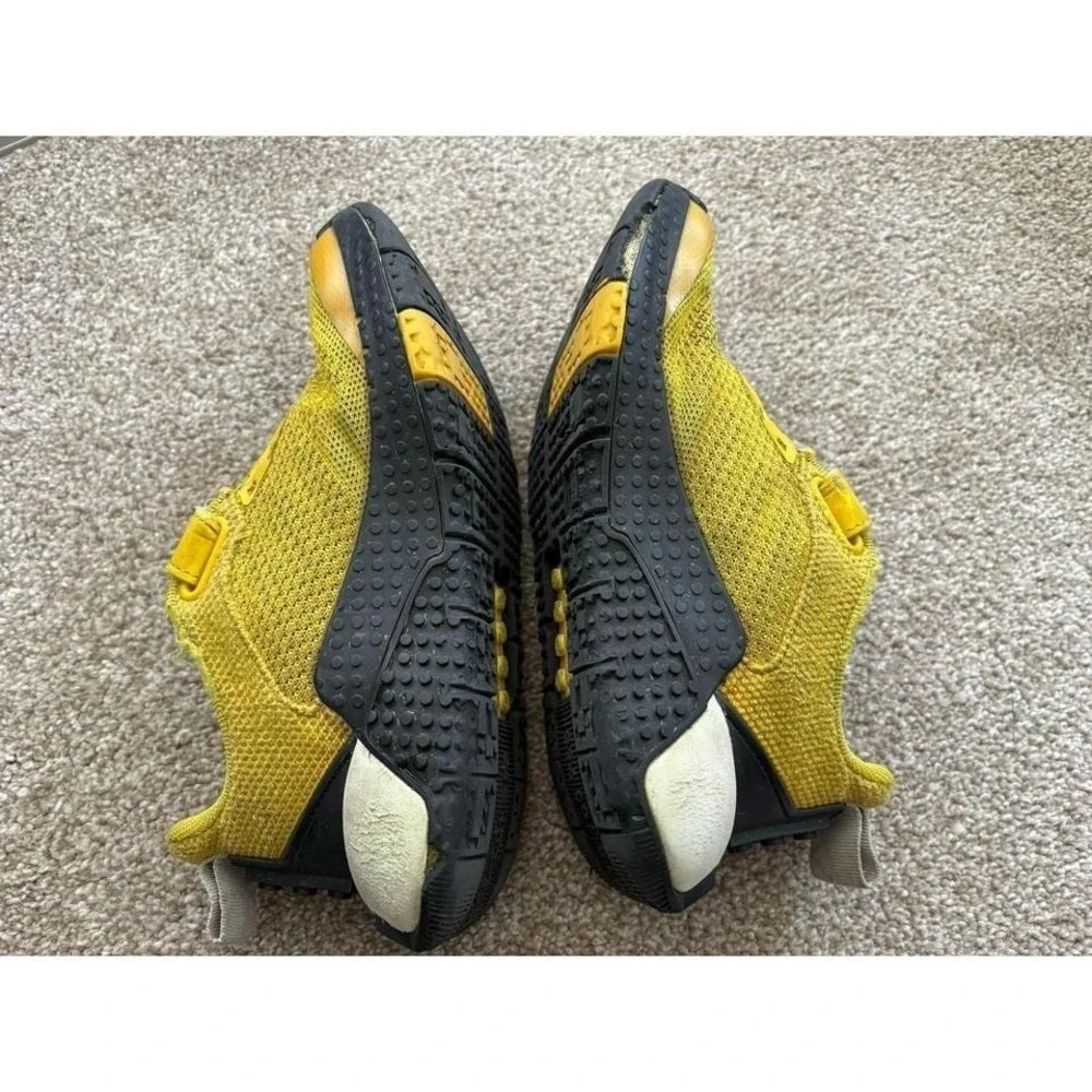 LEGO X Adidas Yellow White Black Athletic Play‎ Shoes Size 3